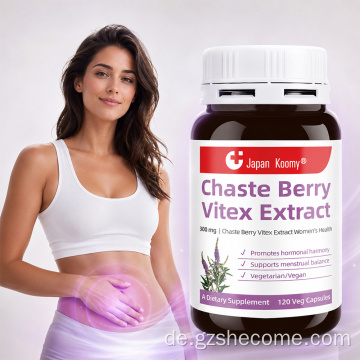 Shecome Chaster Berry Vitex Extract Kapseln für die weibliche Gesundheit